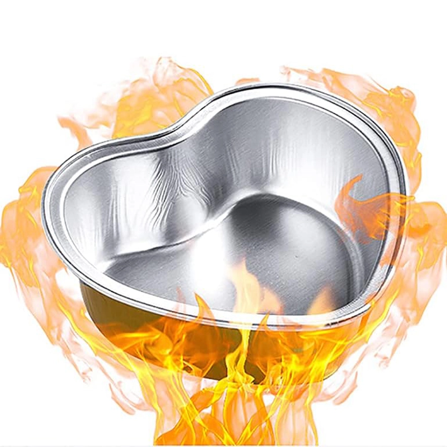 100ml Irregular Smoothwall Aluminum Foil Container KFOT-100B - Afbeelding 5
