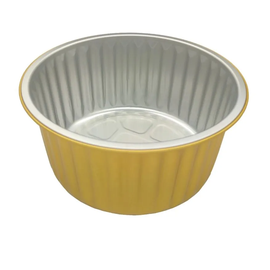 1370-1700ml Round Aluminum Foil Container KFRD-1370 - imagine 3