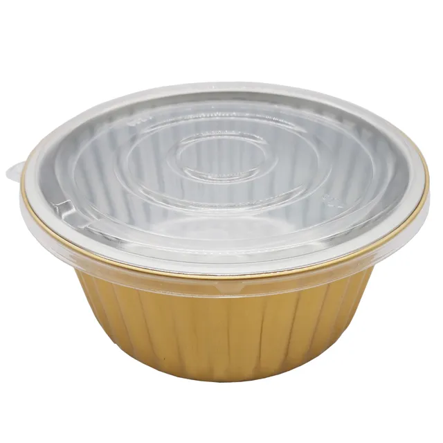 1370-1700ml Round Aluminum Foil Container KFRD-1370 - imagine 4