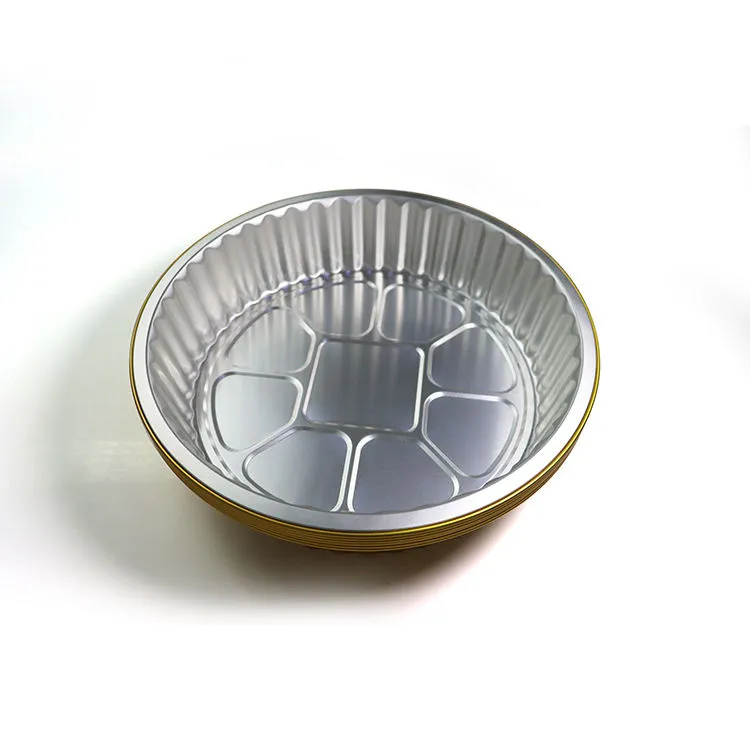2000ml Round Aluminum Foil Container KFRD-2000 - Image 2