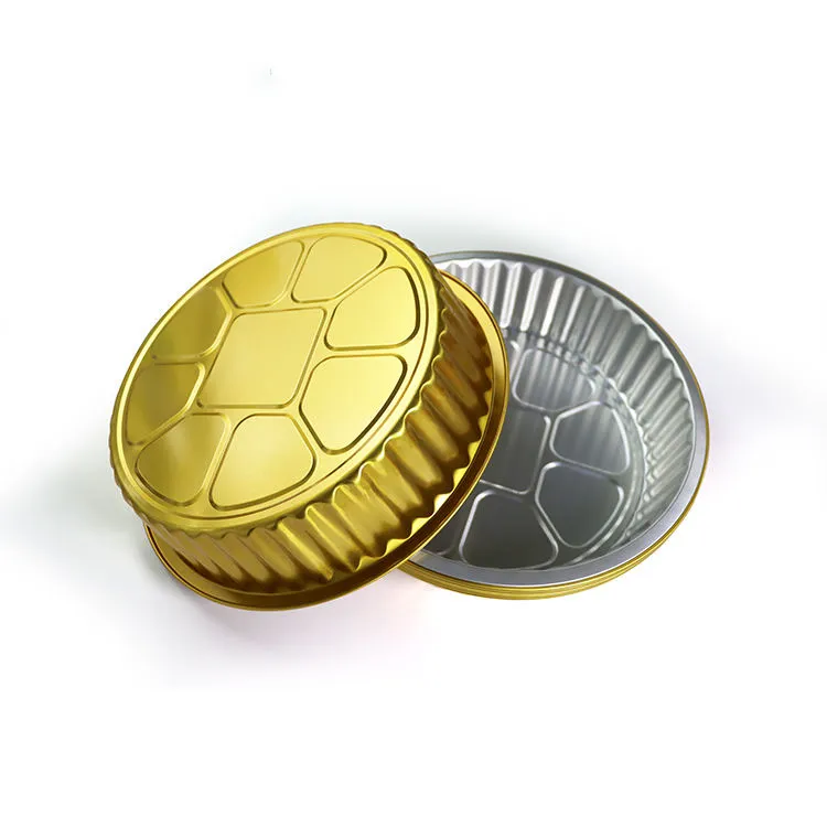 Aluminum Foil Container KFRD-2000-3 2000ml Round Aluminum Foil Container KFRD-2000