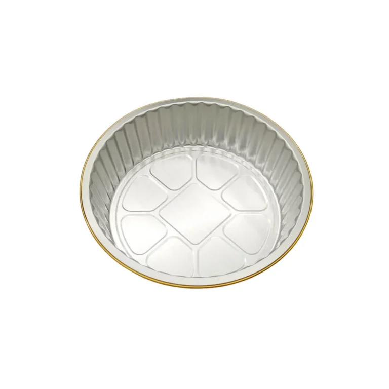 Aluminum Foil Container KFRD-3000-3 3000-3500ml Round Aluminum Foil Container KFRD-3000
