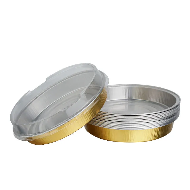 430ml Round Aluminum Foil Container KFRD-430 - Afbeelding 5
