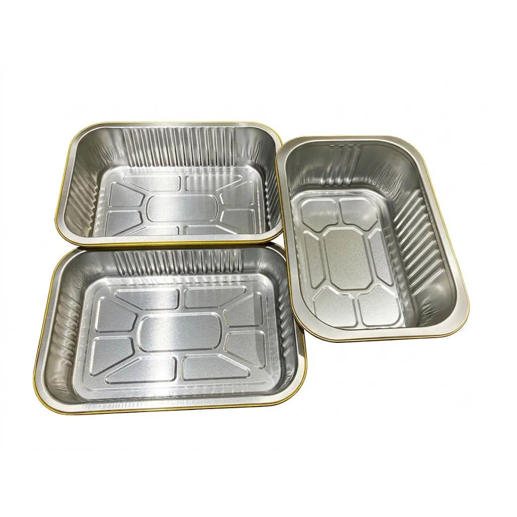 580ml Round Aluminum Foil Container KFRT-580 - imagine 4