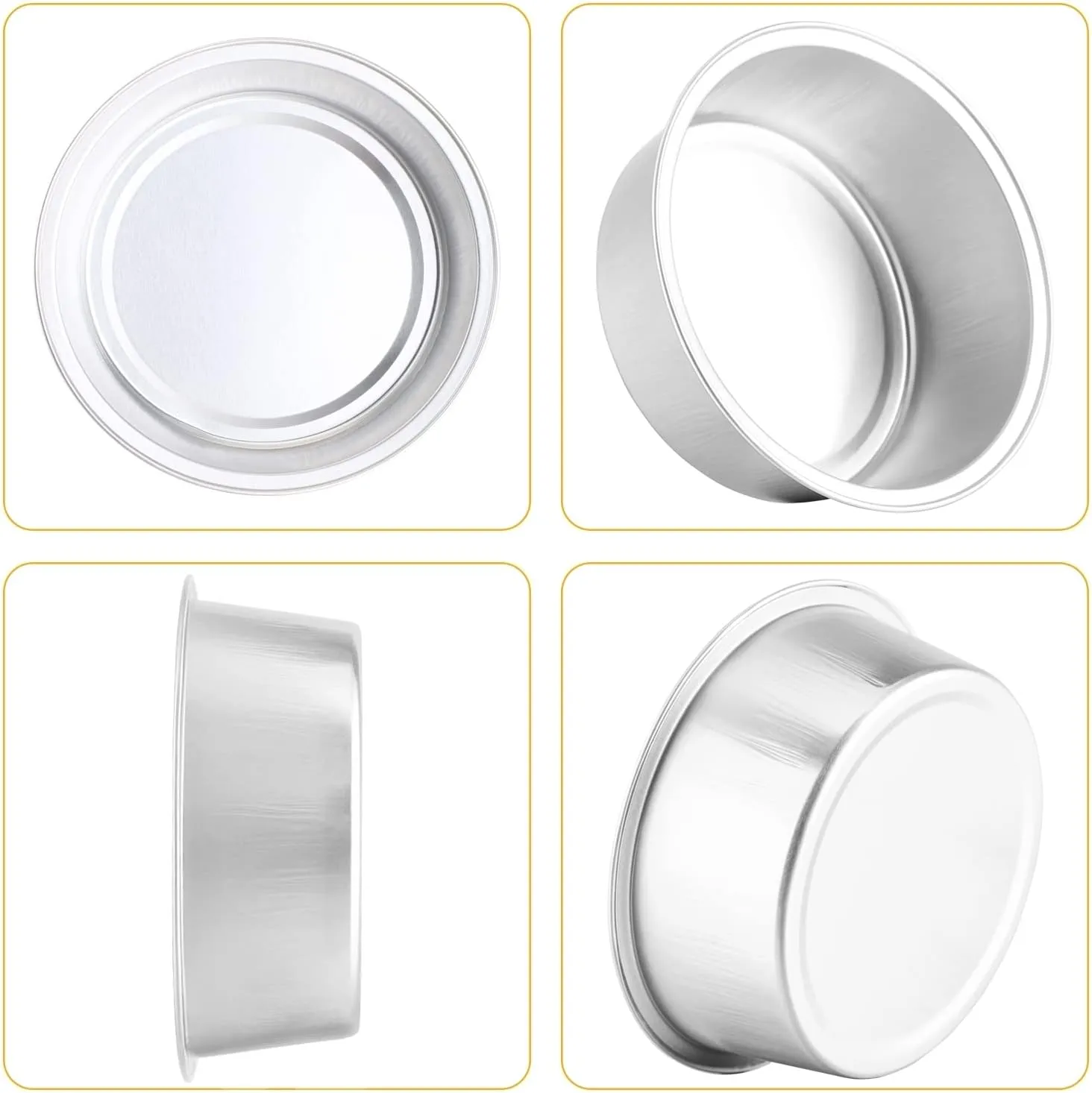 150ml Round Aluminum Foil Container KFRD-150 - Image 5