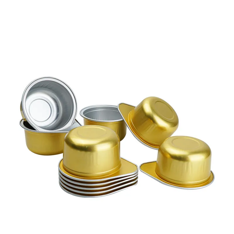 Récipient rond en papier d'aluminium de 35 ml KFRD-35