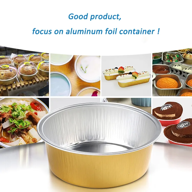 50ml Round Aluminum Foil Container KFRD-50 - Afbeelding 5